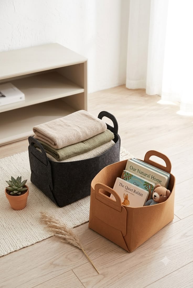 3-Tier Rolling Laundry Cart